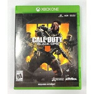 Call of Duty Black Ops 4 Microsoft Xbox One Disc & Case Tested